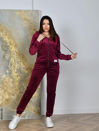 Костюм Спорт Odesaopt 5244-95 wine - делук