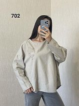 Свитер Fsn 702 l.grey - делук