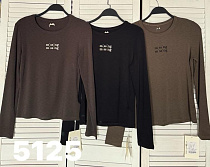 Свитер Divo 5125 brown-white - делук