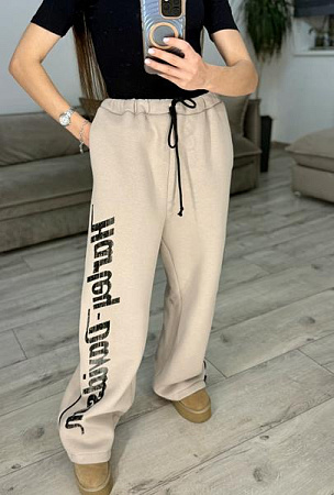 Штаны Спорт S.Style 637 beige - делук