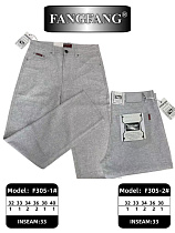 Джинсы God Baron F305-2 grey - делук