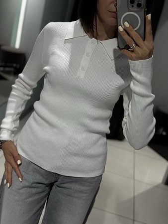 Свитер Comod S019 white - делук