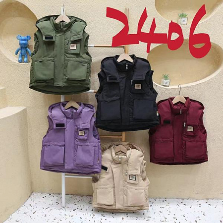 Жилетка Farbique 2406 beige - делук