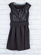 Платье P37 black - делук