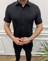 Рубашка Nik 56057 black - делук