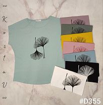 Футболка Kosta D355 mix - делук