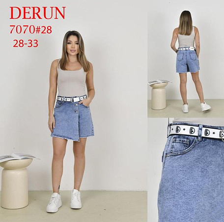 Юбка-Шорты Maxim Jeans 7070 blue - делук