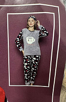Пижама Homewear HW29 grey - делук