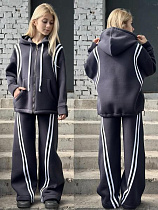 Костюм Спорт Karolina KR363 grey - делук