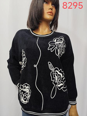 Свитер Lida 8295 black - делук