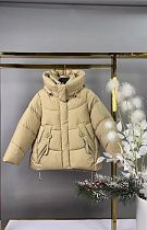 Куртка Delfinka YS14 beige - делук