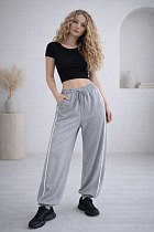 Штаны Спорт Arina 1716 grey - делук