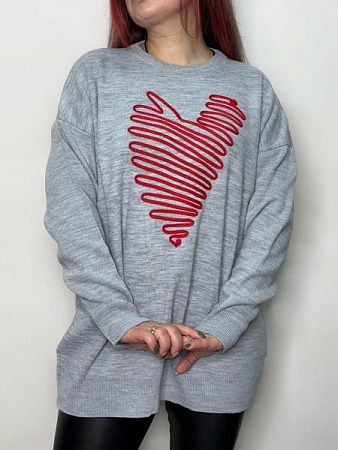 Свитер Kosta 5027 grey - делук