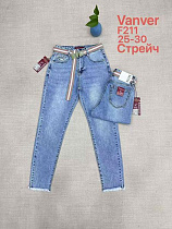 Джинсы Jeans Club F211 l.blue - делук