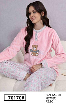 Пижама Romeo Life 70170 pink - делук