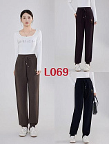 Штаны Спорт Estima L069 black - делук