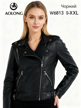 Куртка Dgmd W6813 black - делук