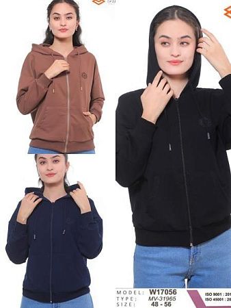 Кофта Спорт Annet YT17056 black - делук