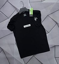 Футболка Rassul 6287 black - делук