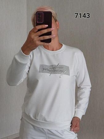 Свитер Fsn 7143 white - делук