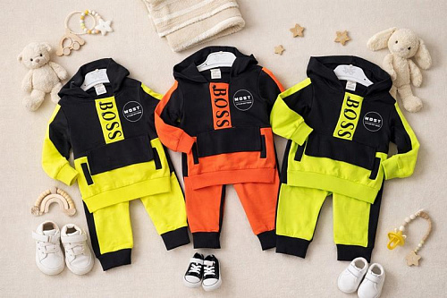 Костюм Спорт Major Kids 1525 orange - делук