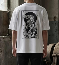 Футболка Madoka 1384 white - делук