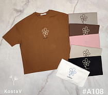 Футболка Kosta A108 mix - делук