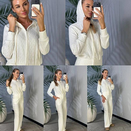 Костюм Спорт Arina 1535 milk - делук