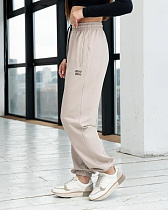 Штаны Спорт Azna Б28 beige - делук