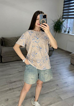 Футболка S.Style 01 beige - делук