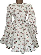 Платье Safi S43 white - делук