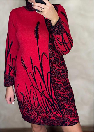 Платье Levisha 26286 red Платье Levisha 26286 red - делук