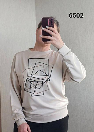 Свитер Fsn 6502 l.beige - делук