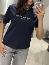Футболка Comod 93609 navy - делук