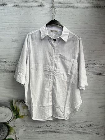 Рубашка New Season 8578 white - делук