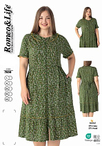 Платье Cotpark 7850 khaki - делук