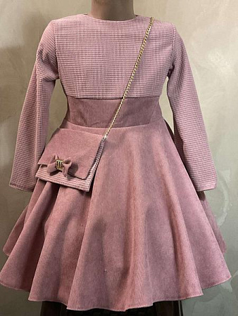 Платье Safi M255 powder - делук