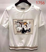 Футболка Lida 1756 white - делук