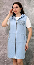 Платье Julia JL1321 l.blue - делук