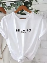 Футболка Alia Milano white - делук