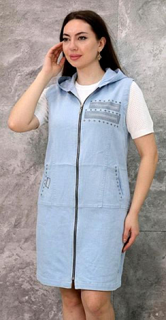 Платье Julia JL1321 l.blue - делук