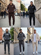 Костюм Спорт Delviago DL722 grey - делук