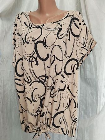 Футболка Galina 541-6 beige - делук