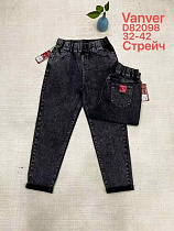 Джинсы Vanver D82098 black - делук