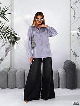 Блузка Loren 865-1 l.grey - делук