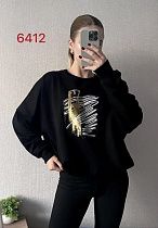 Свитер Fsn 6412 black - делук