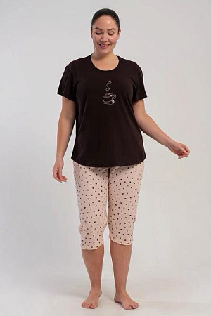 Пижама Trikotag T741 brown - делук