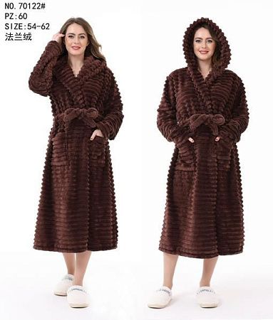 Халат Romeo Life 70122 brown - делук