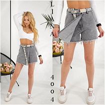 Шорты Liana Denim 4004 grey - делук