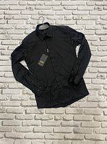 Рубашка Slim Fit 4604 black - делук